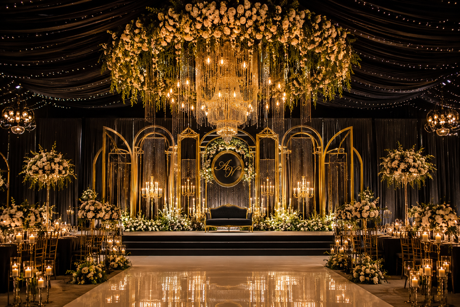 Reception stage